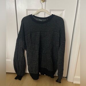 Bubble sleeve knit Sweater
